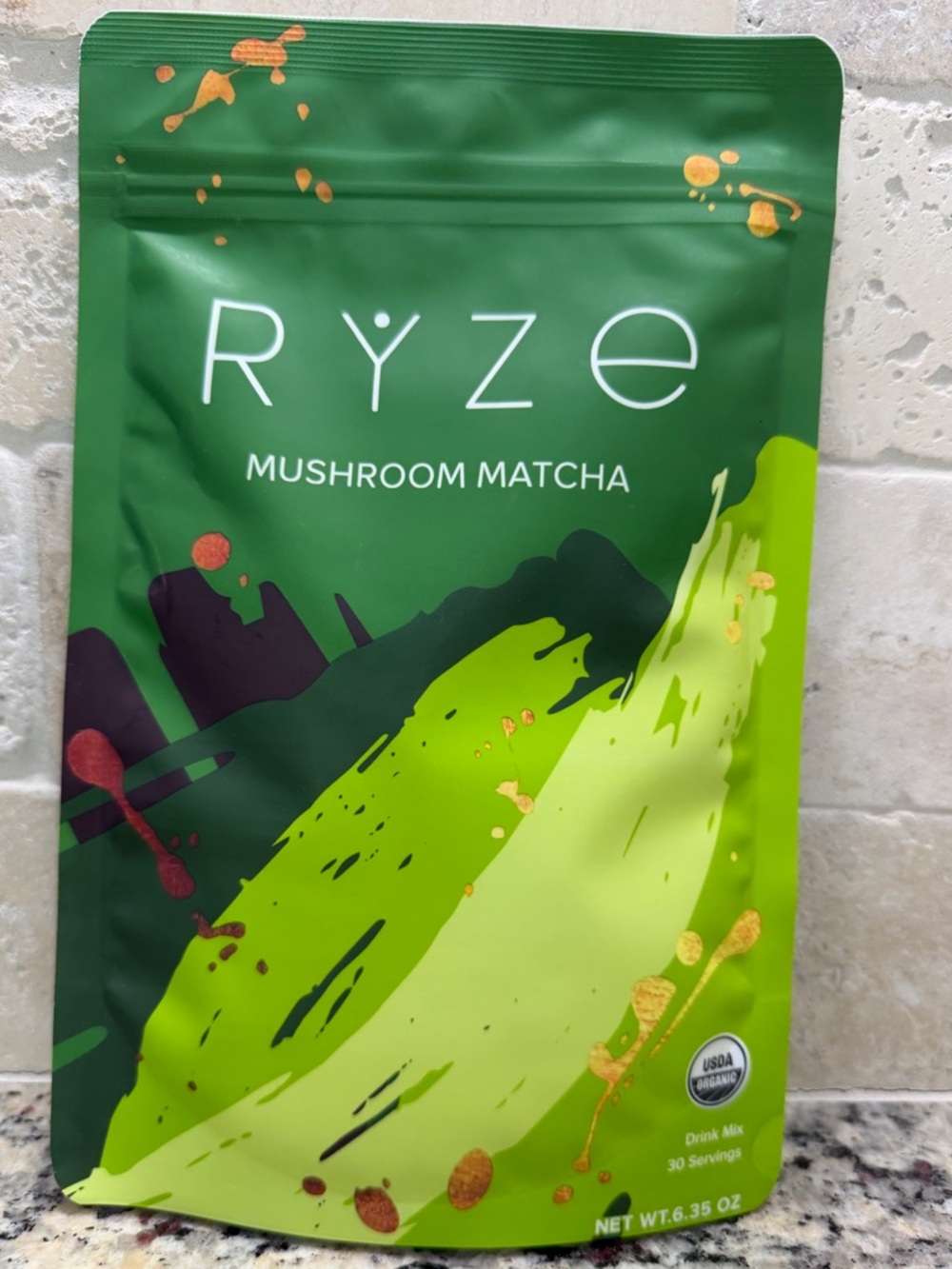 RYZE Mushroom Matcha Green Blend